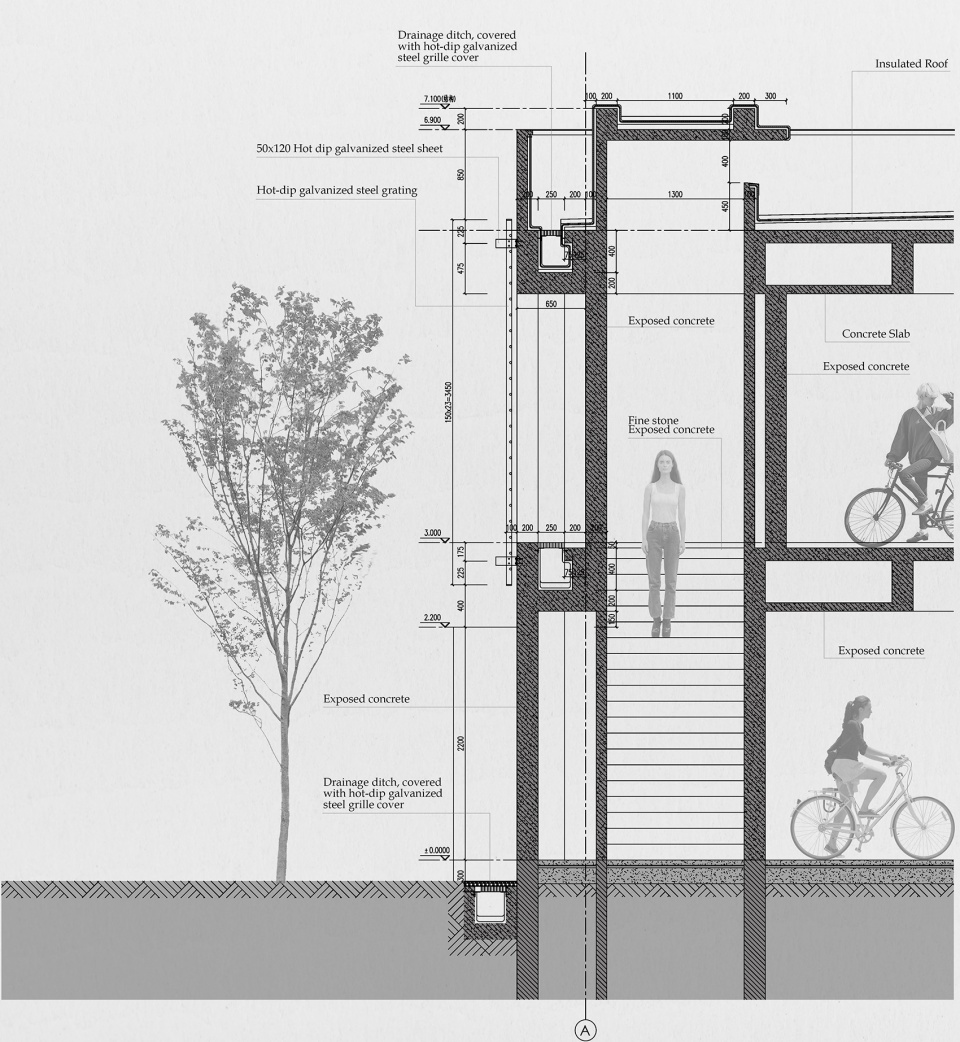 T&W 非机动车停车楼丨中国镇江丨Wangtianyi Architects-53