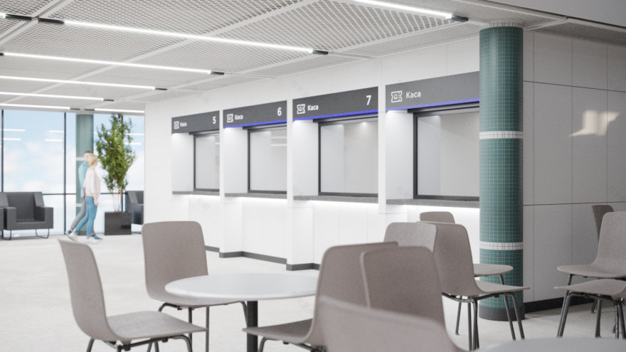 KYIV CENTRAL BUS STATION(基辅中央汽车站)丨乌克兰基辅丨M3 Group,Ivan Margytich等-45