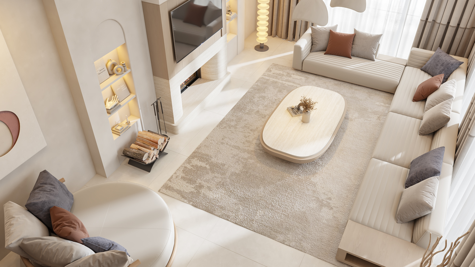 简约客厅丨巴勒斯坦-6