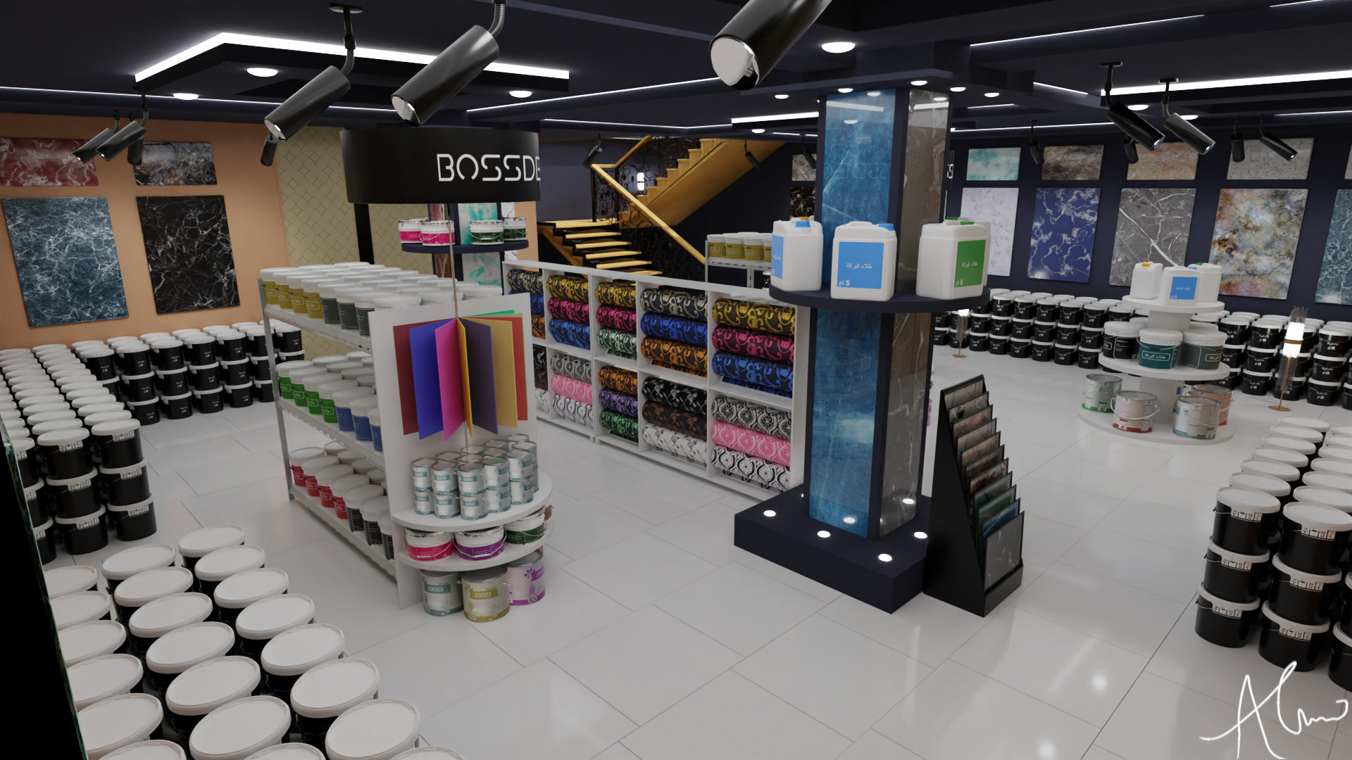 油漆店丨阿尔及利亚丨Amine Nachef-20