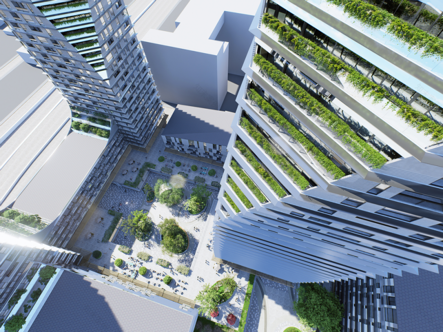 阿尔巴尼亚地拉那“节日之城”混合功能总体规划丨Archi Tectonics纽约建筑设计事务所-41