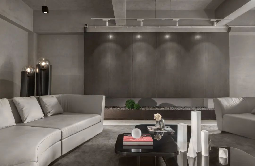 深圳福田区 1000㎡顶级奢华会所设计 | 低调优雅的高级灰空间-4