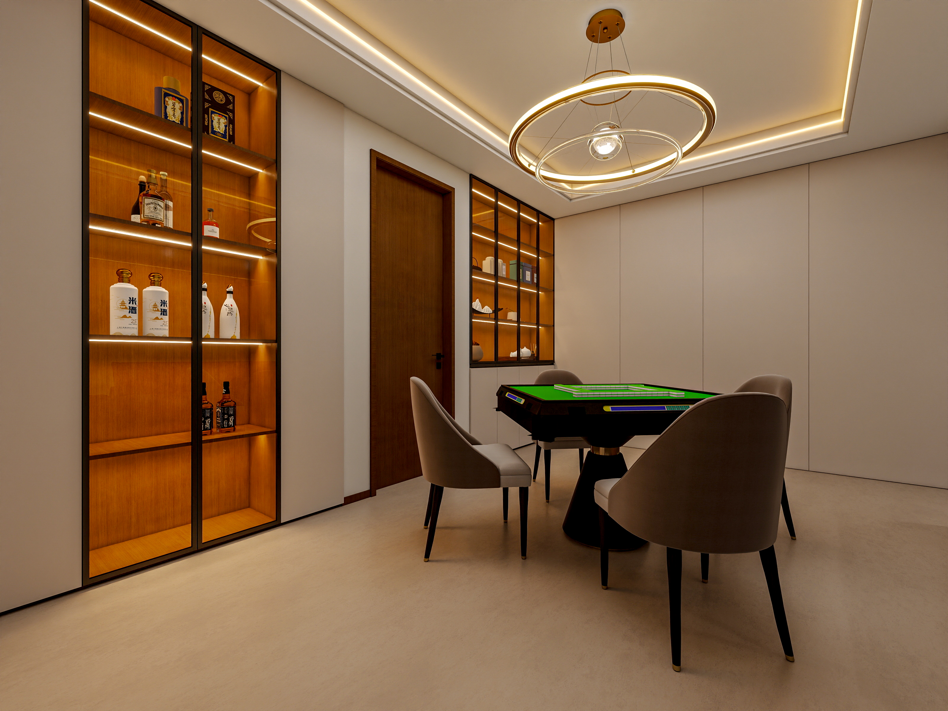 四川成都花间君邸（603平方现代极简底跃四居室）-78