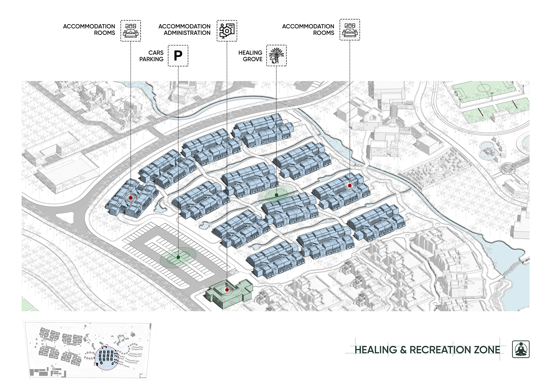 提布拉克绿洲度假村总体规划丨Adeem Consultants-22