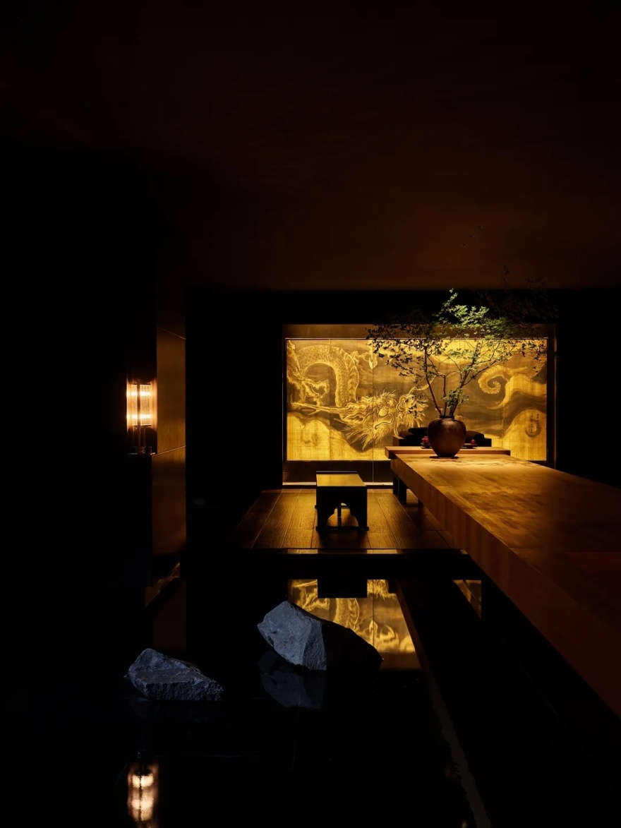 鸣辉正本料理宁波东部店丨中国宁波丨李一设计师事务所-23