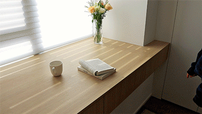 武汉98㎡奶油色家居丨中国武汉丨武汉小小空间事务所-75