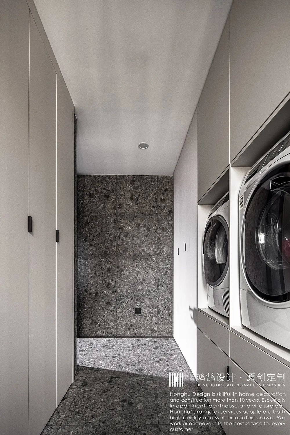 180㎡家里拥有一个超16米长的墙，设计师如何将痛点变优点！-46