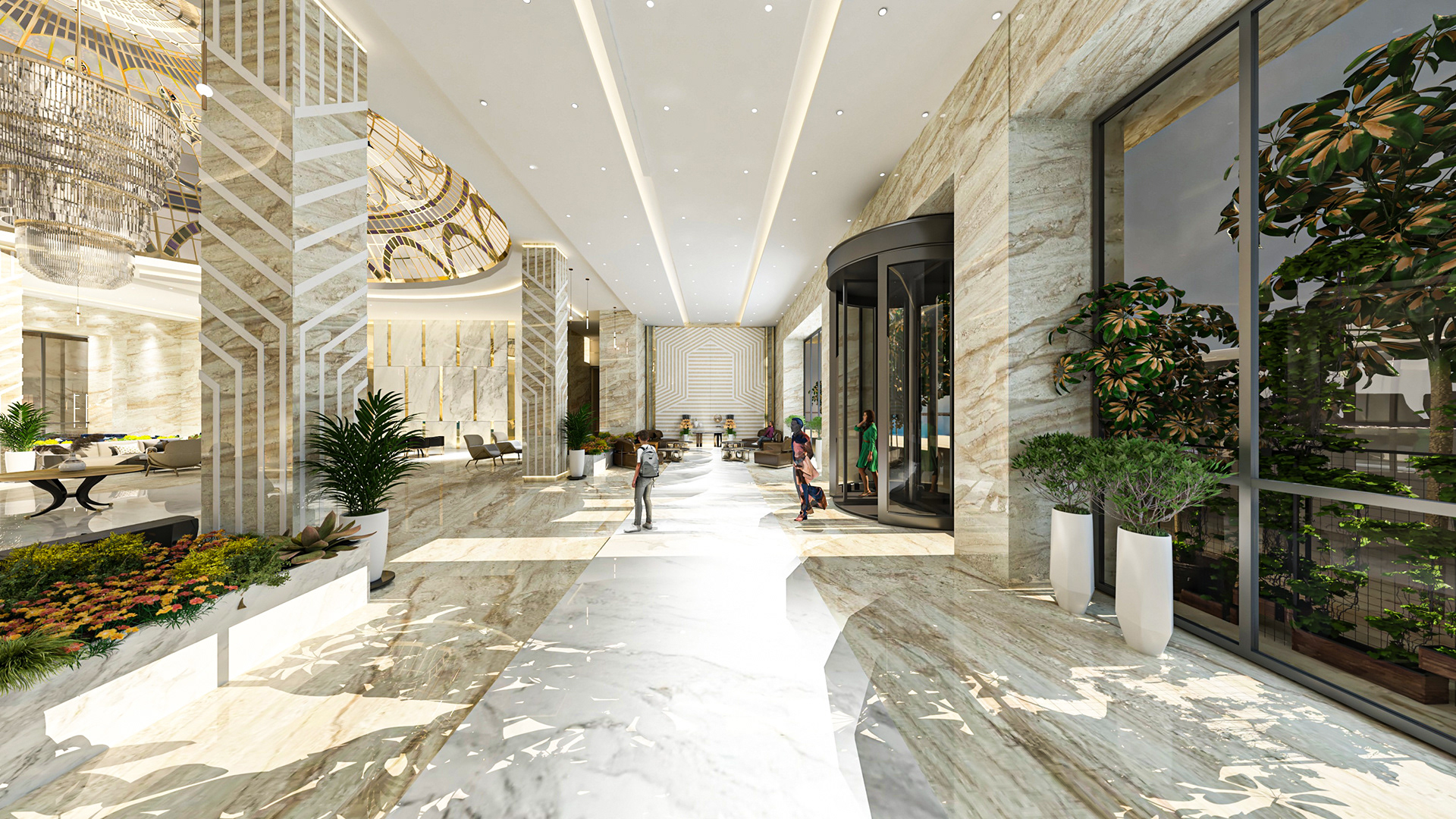 酒店大堂设计-7