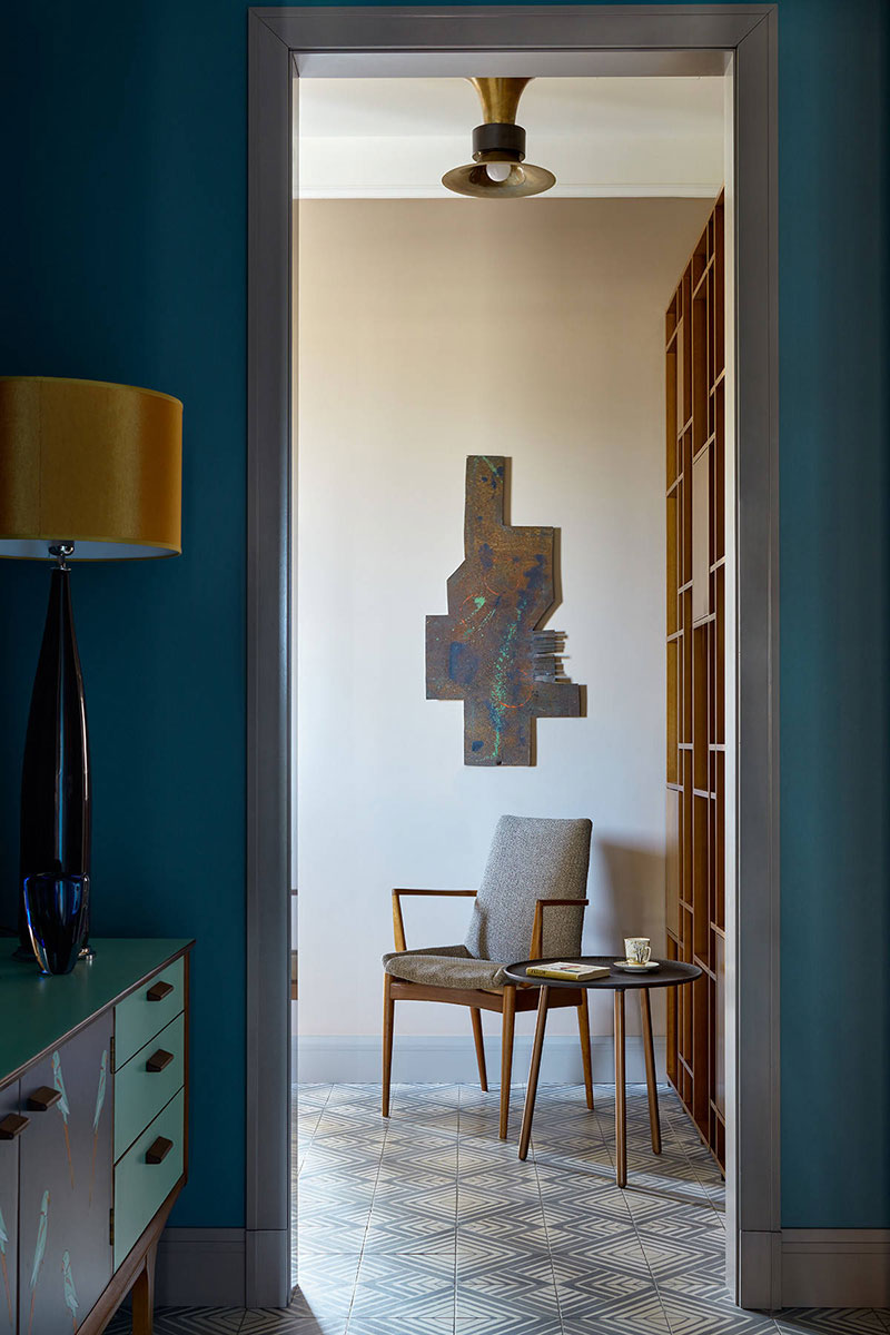 莫斯科现代经典公寓 | 欧式复古与优雅的完美融合-9