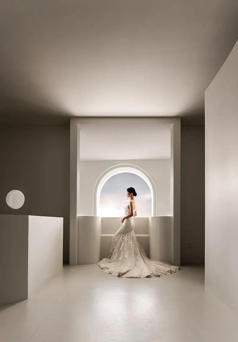 绍兴诸暨白色婚纱店,浪漫美学空间-63