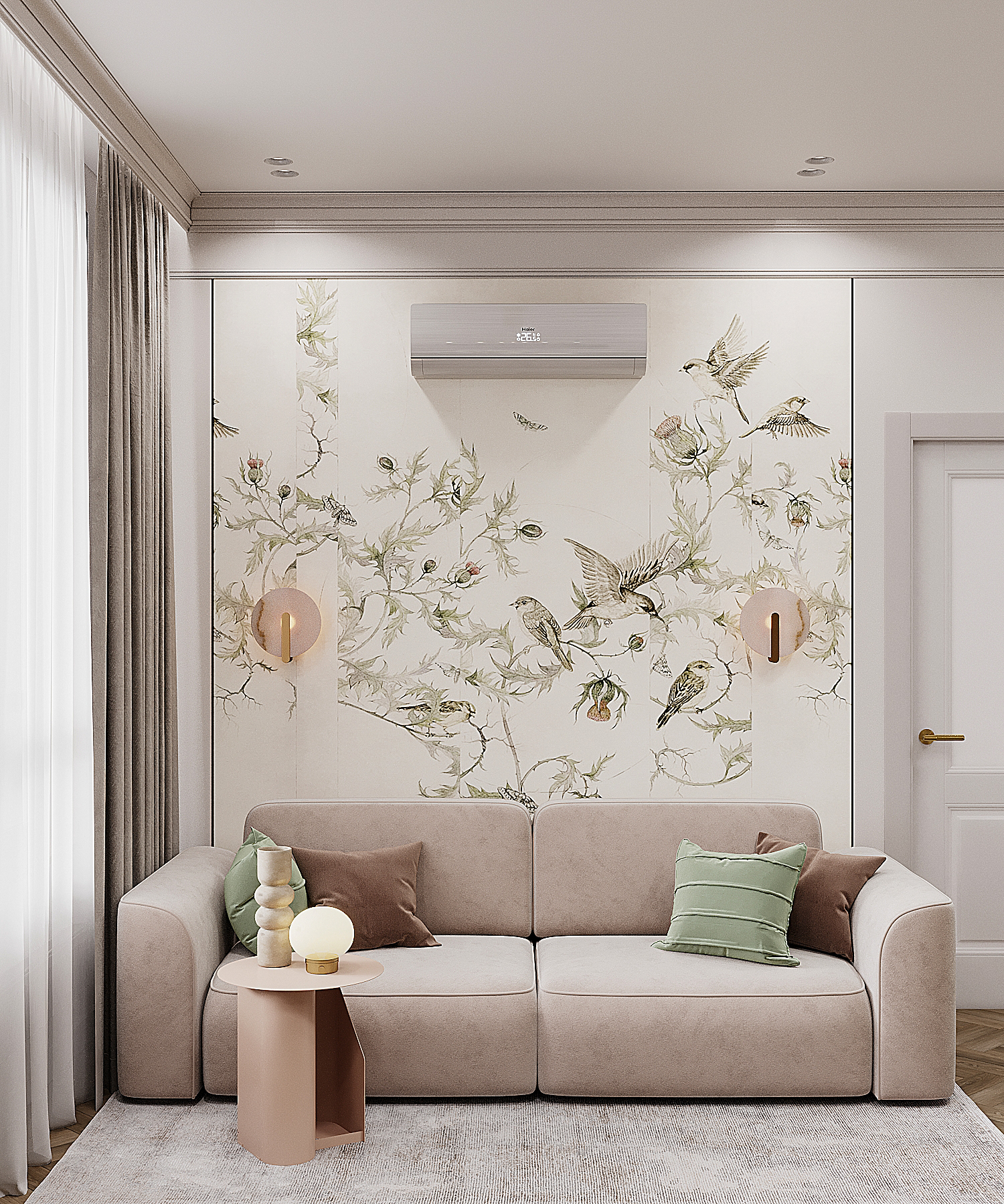 GENTLE LUXURY室内设计丨俄罗斯秋明丨Morion（设计师Valeriia Voronchikhina）-0