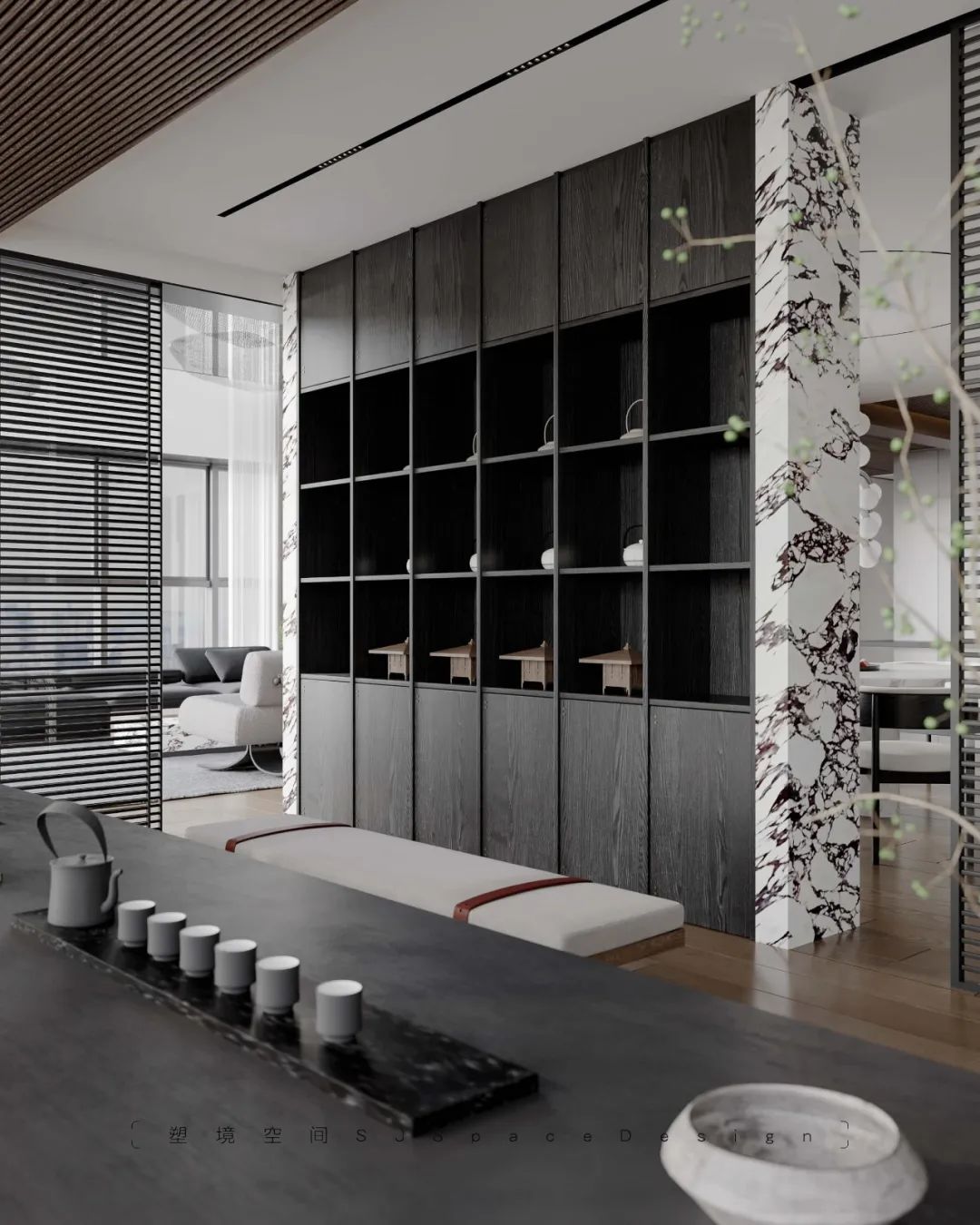 宓|情绪与氛围和谐的住宅空间设计-85