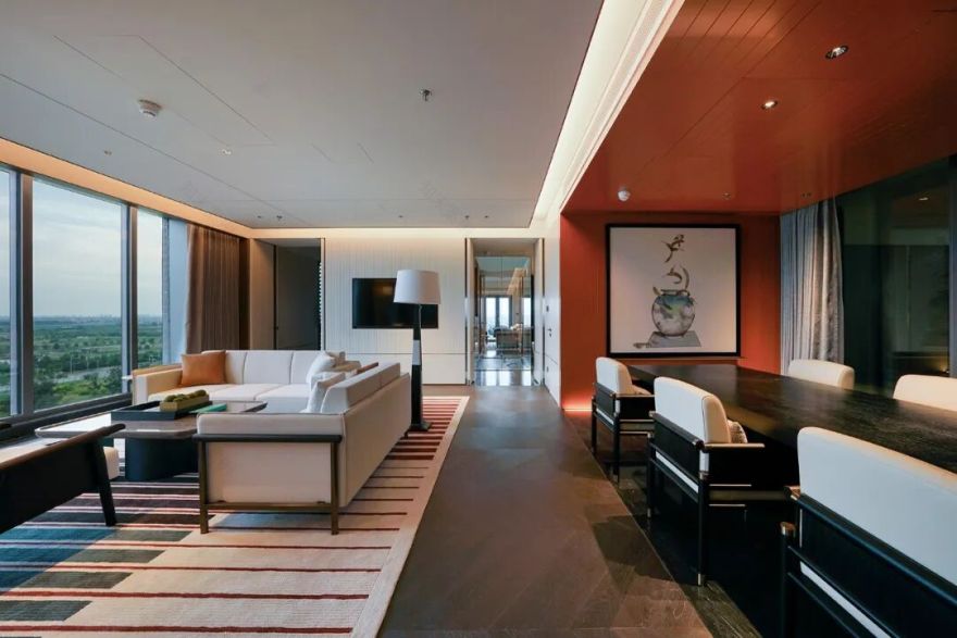 金茂装饰酒店新作|北京通州皇冠假日酒店-49