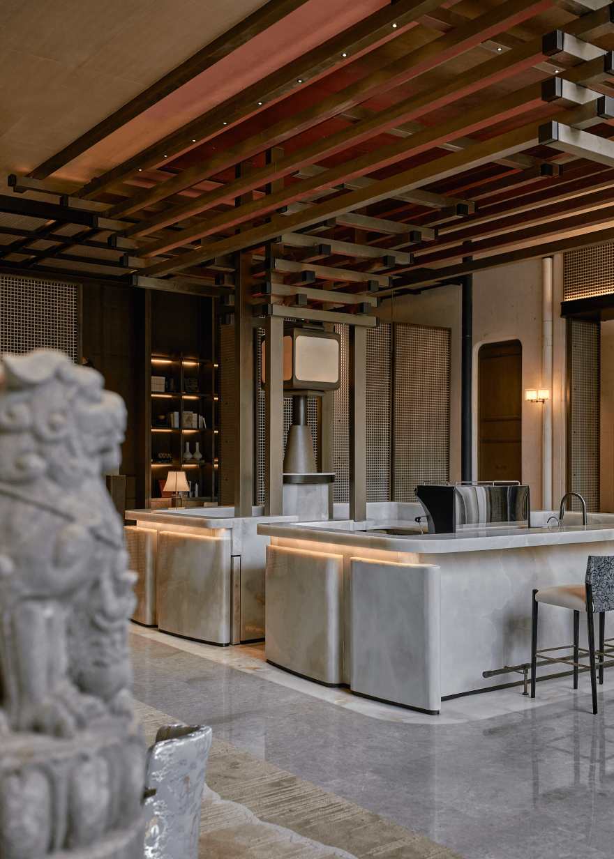 浙江越秀运河樾售楼处丨中国杭州丨集艾设计褚震团队(空间),集艾设计汪丽团队(软装)-23