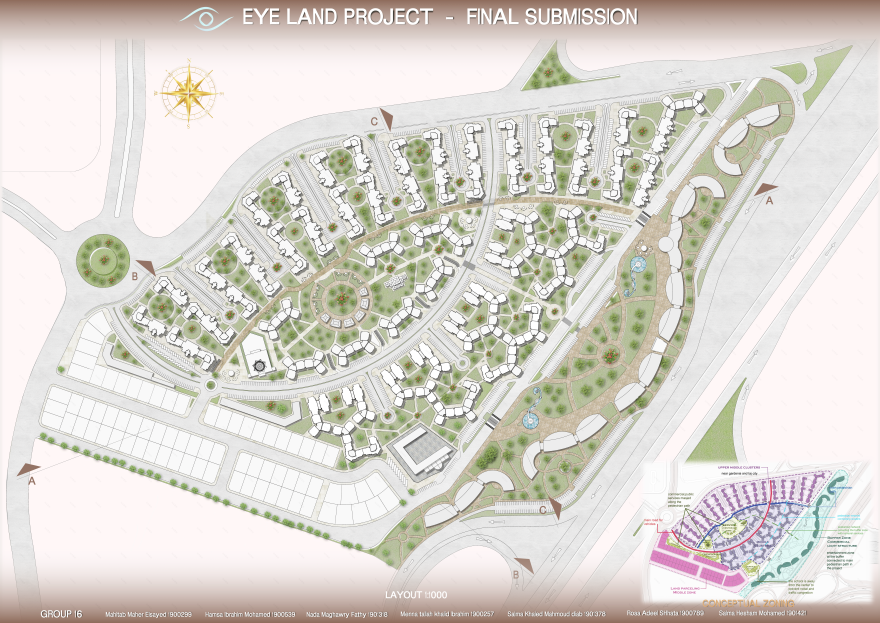 Residential Neighborhood 项目丨埃及丨艾斯尤特大学工程学院建筑系-7