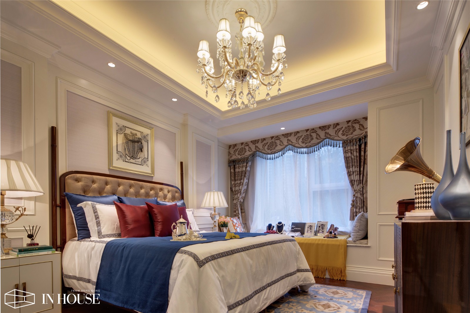 融创中新国际城140㎡样板间软装设计——INHOUSE设计-12