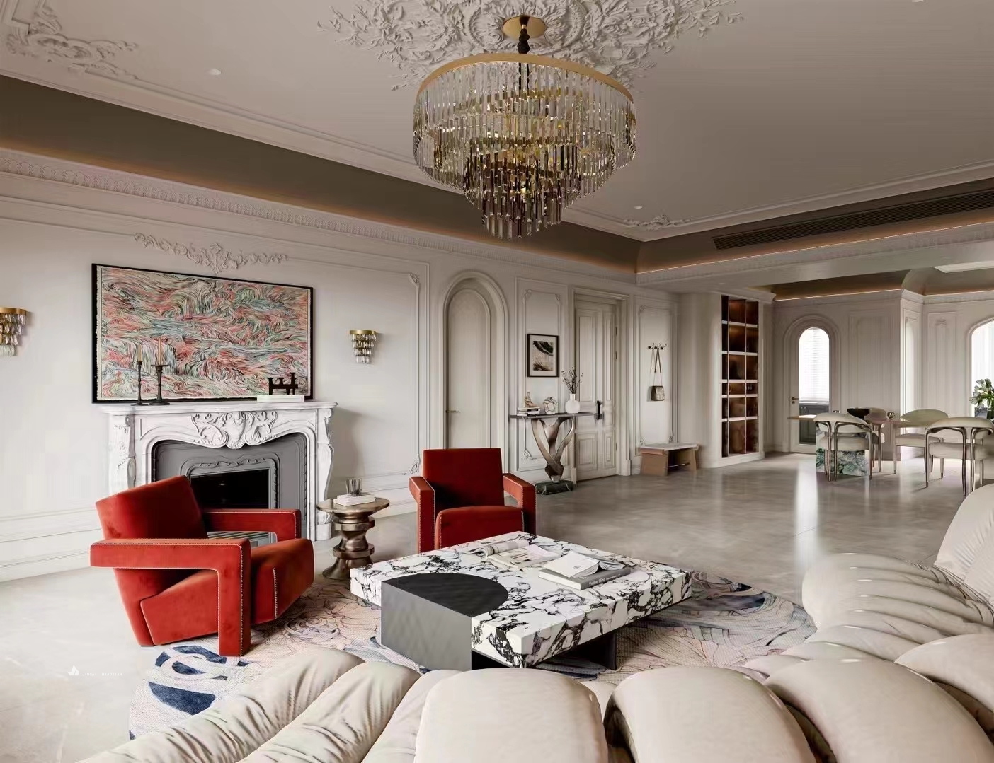 收录2套(法式和现代)案例-9