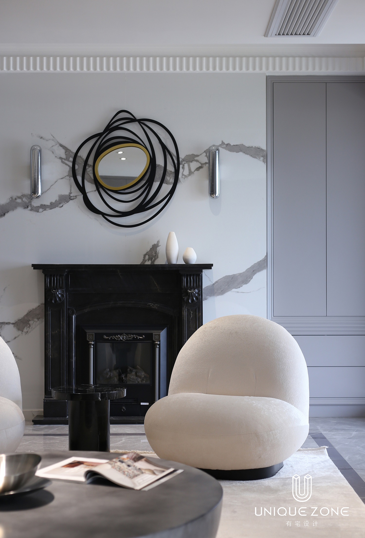 武汉金沙泊岸简约私宅,收纳与舒适并重-17