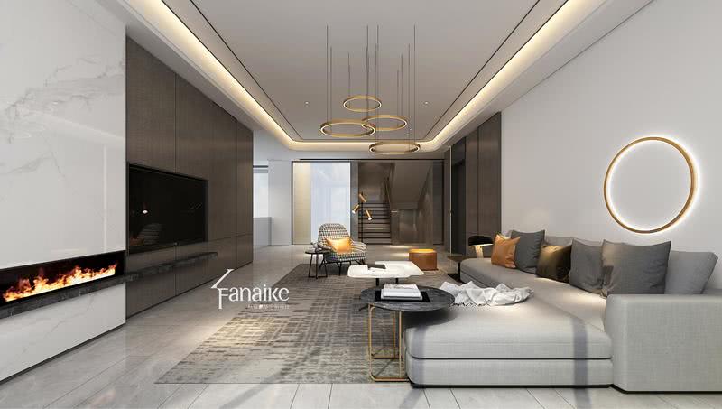 H 空间 · 1100m² 极简别墅丨H 空间全案设计公司-25