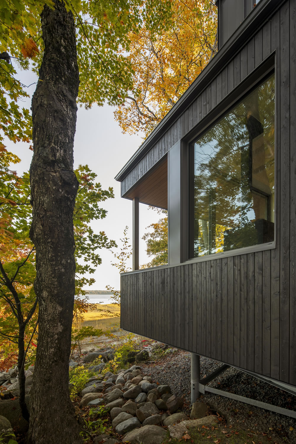 魁北克L'Échouage别墅丨加拿大魁北克丨Bourgeois,Lechasseur architees-13