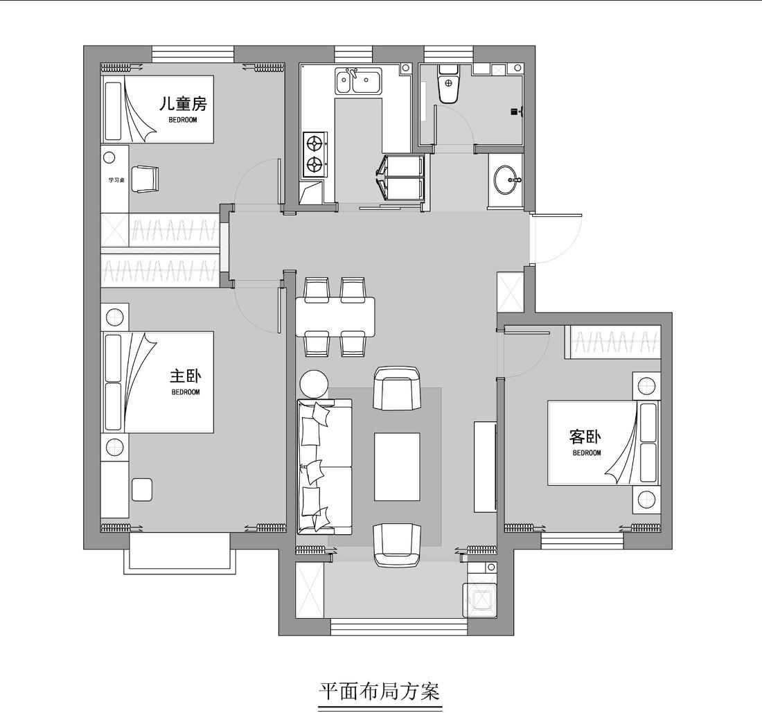 济南天鸿万卷府——极简优雅的人居空间-13