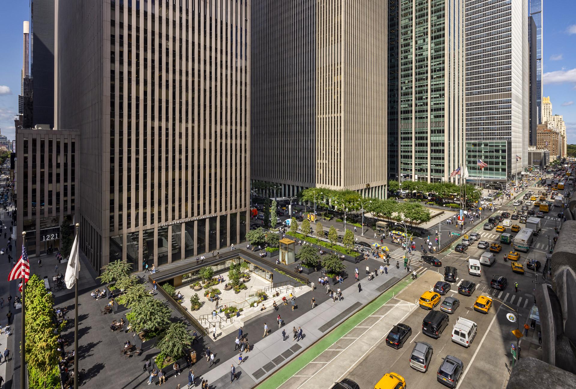 1221 Avenue of the Americas public plaza - ACPV ARCHITECTS-5