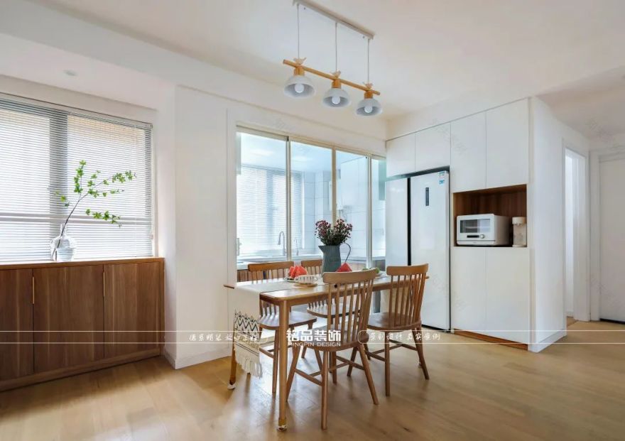 金色钱塘北欧风小三房丨铭品装饰-33