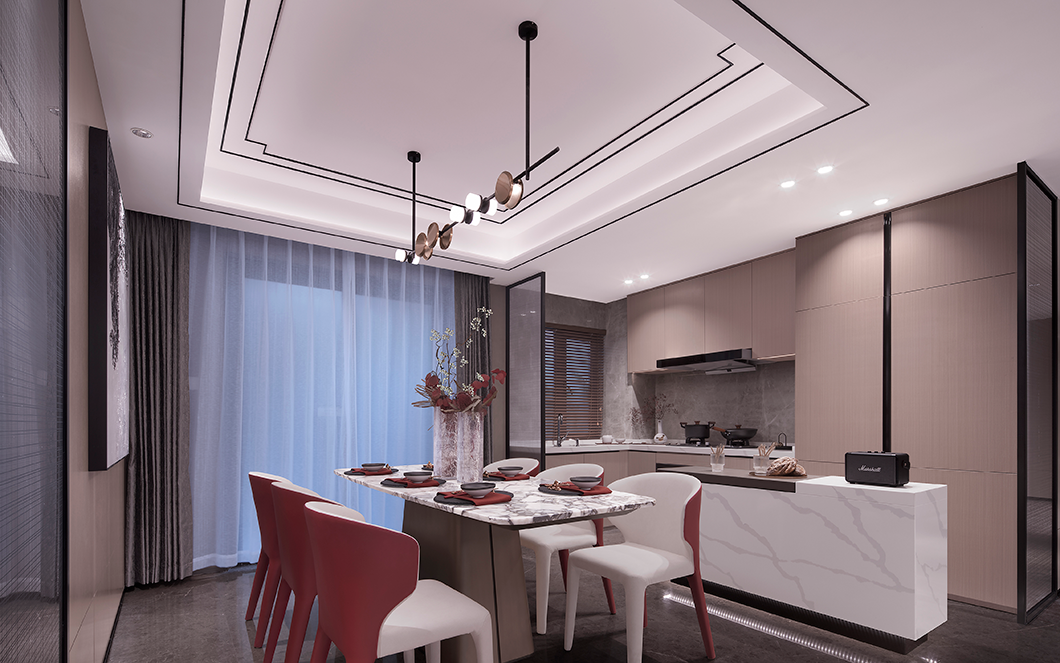 越秀长沙湘江星汇城样板房丨中国长沙丨深圳市昊泽空间设计有限公司-27