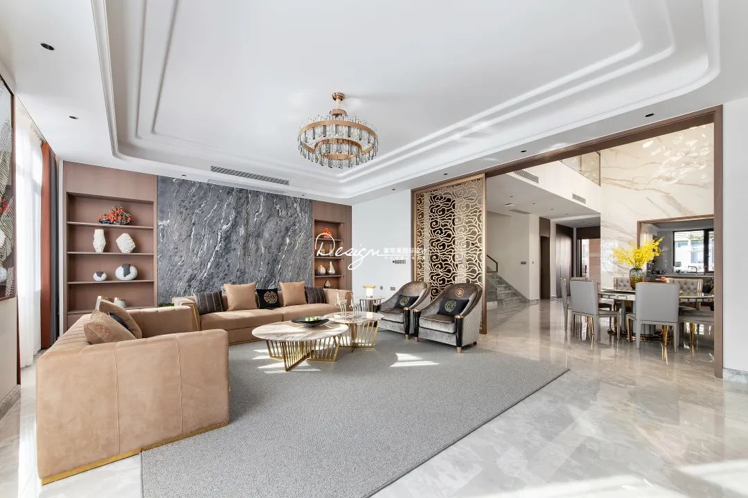 昆明·天璟湾现代轻奢别墅设计丨中国昆明丨紫苹果装饰(昆明)分公司-33