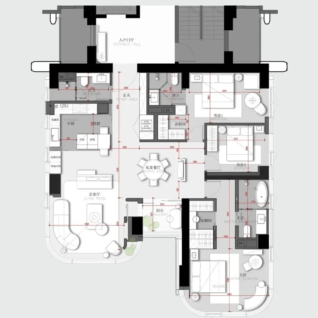 1696㎡顶奢豪宅，一房得天下！-38