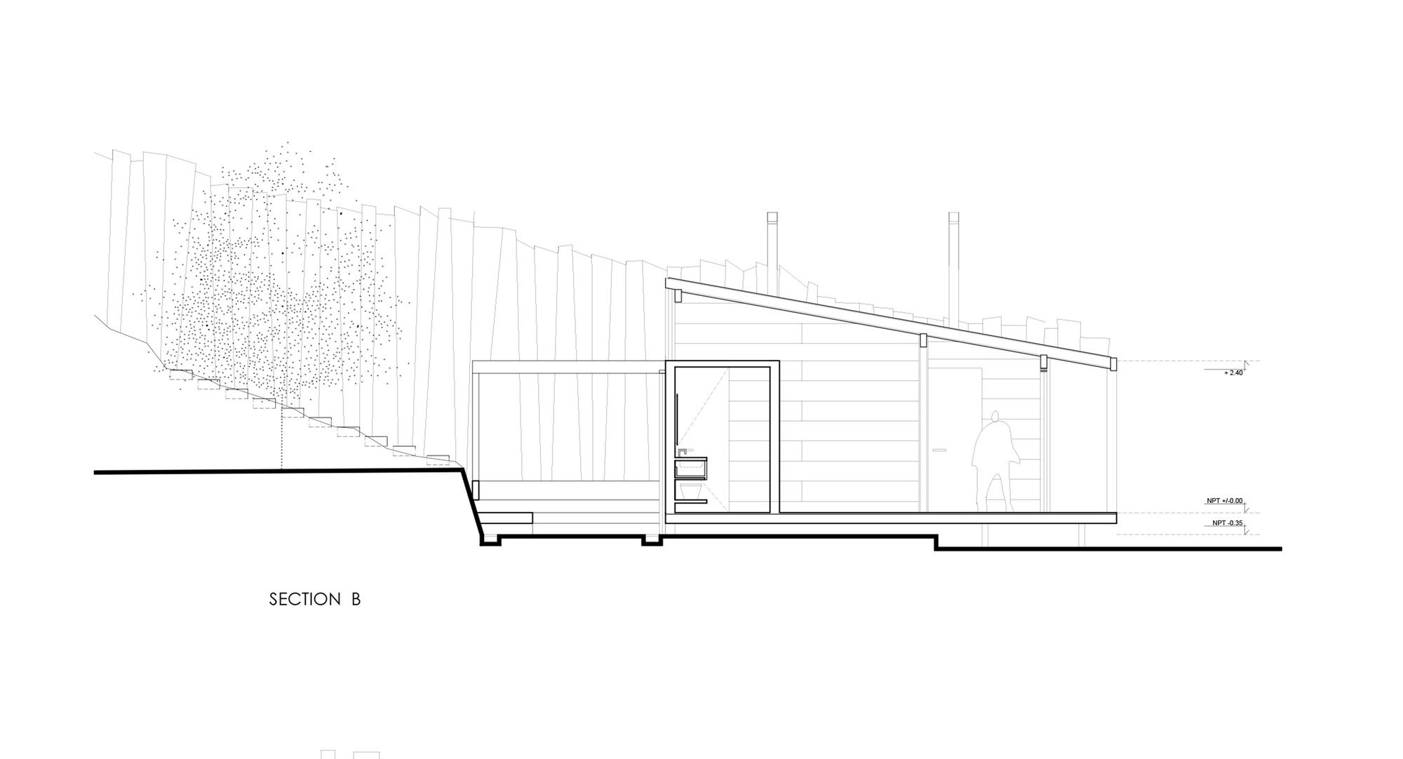 智利马坦萨斯山腰上的诗意瑜伽住宅丨WMR Arquitectos-42