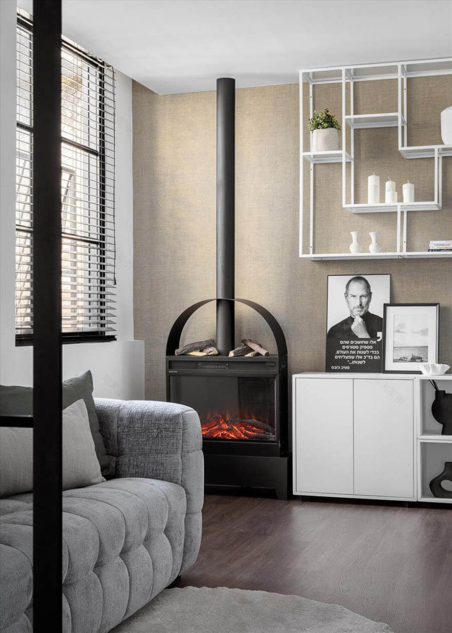 70天装修:老旧公寓全面翻新丨以色列丨艾里斯·苏卡尔(איריס סוכר)-35