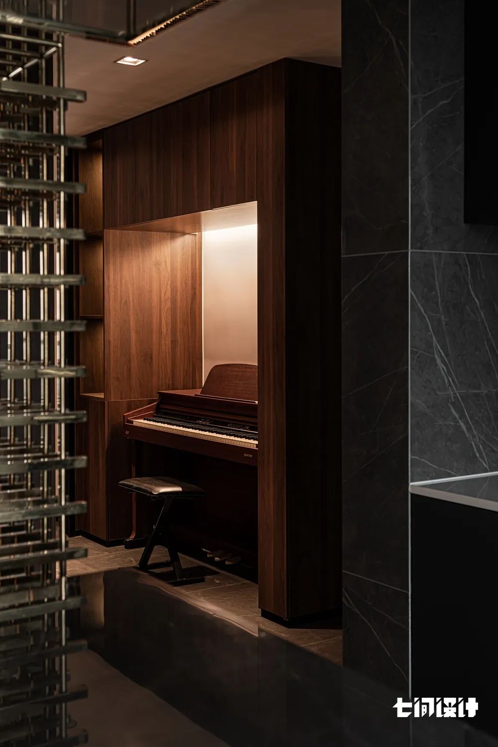 东湖畔的温馨之家 · 多场景设计的亲密空间丨七间设计(IDEAL DESIGN)-24