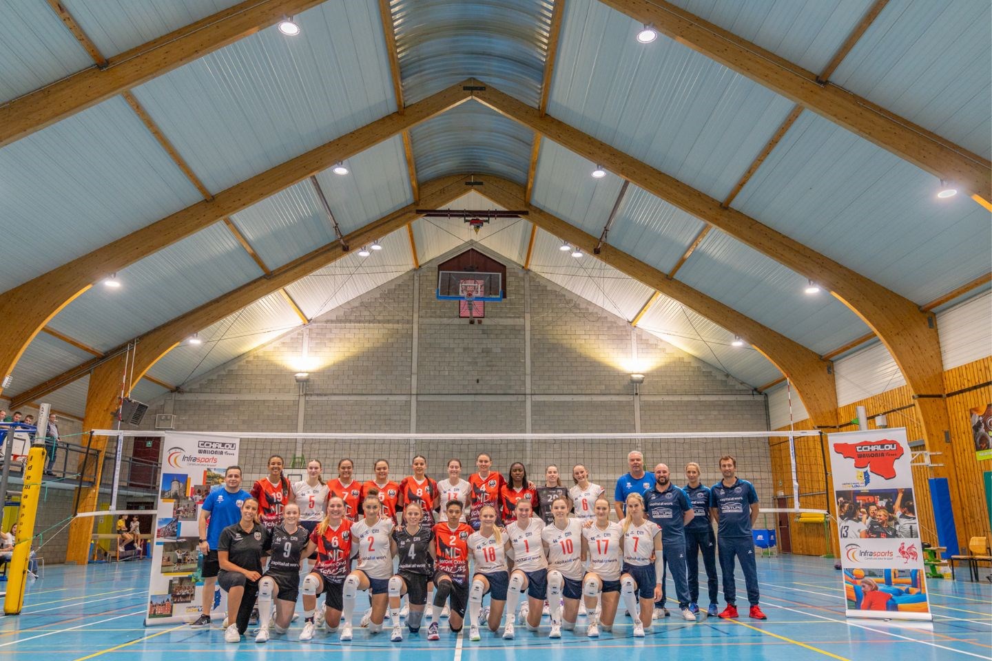 Ohey市政体育中心多功能体育馆照明改造丨比利时那慕尔丨Schréder-11