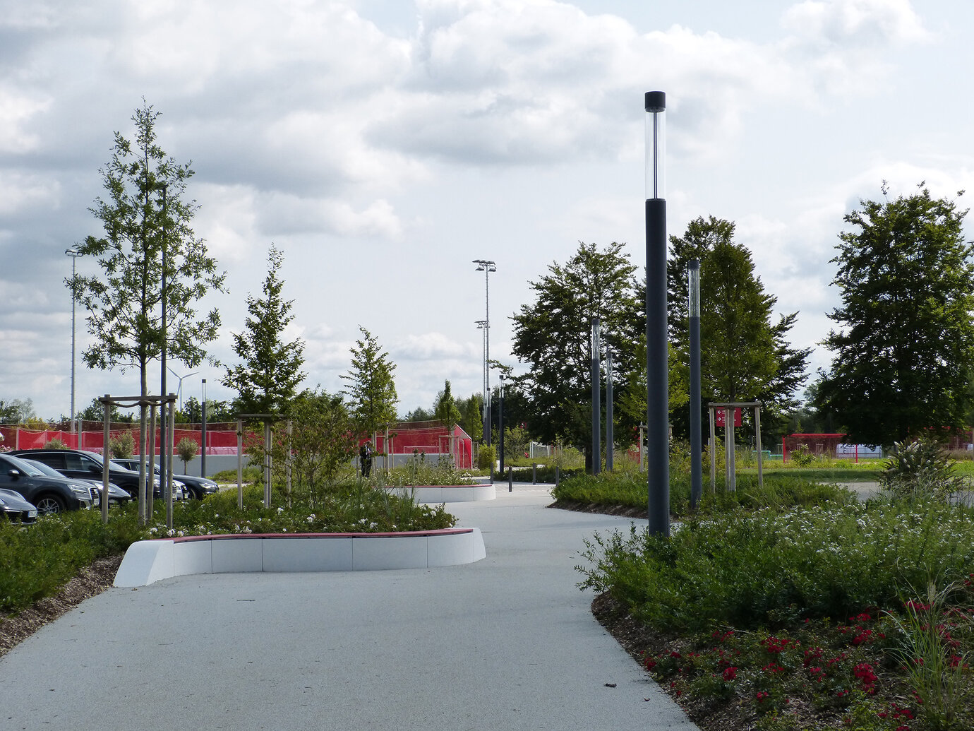 Freiraumplanung für das neue Sportgelände mit Nachwuchsleistungszentrum für den FC Bayern München eV -1