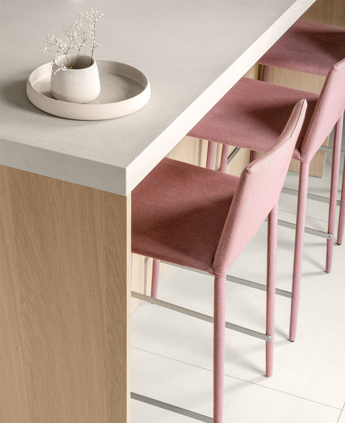 Green L-shaped Kitchen in Kyiv Apartment by Nadya Chabannaya - InteriorZine-1