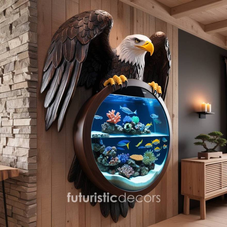 不可思议的白头海雕水族馆丨FuturisticDecors-42