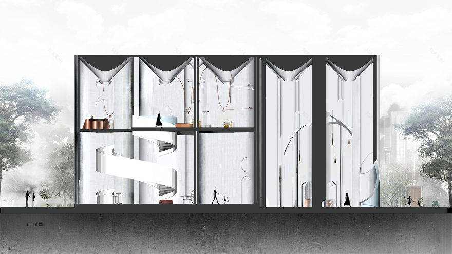 COS·服装品牌展示空间概念设计方案丨卓美设计-11