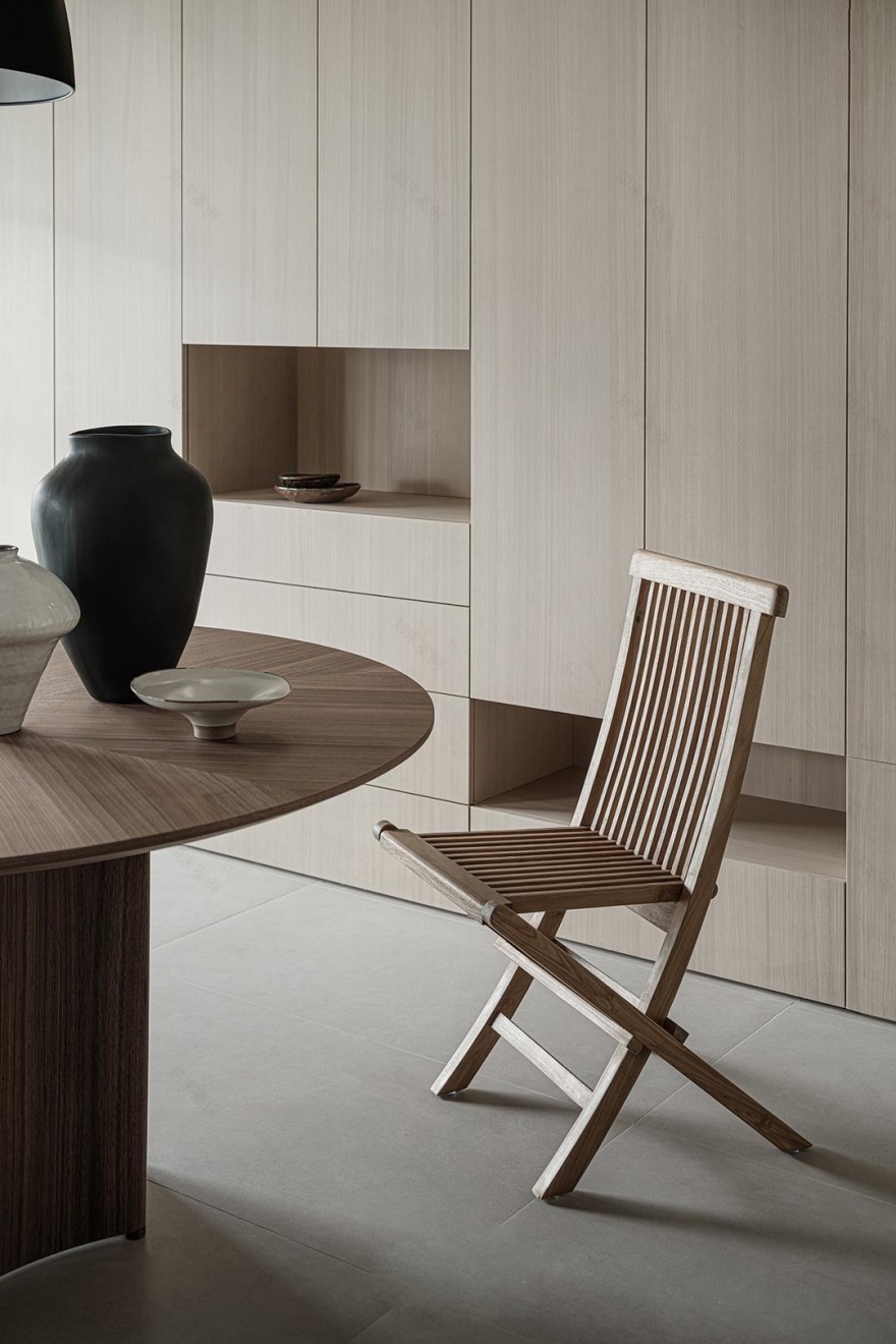 278㎡复式空间,超大阳台的轻禅意三代同堂之家 · 拾光悠然设计-37