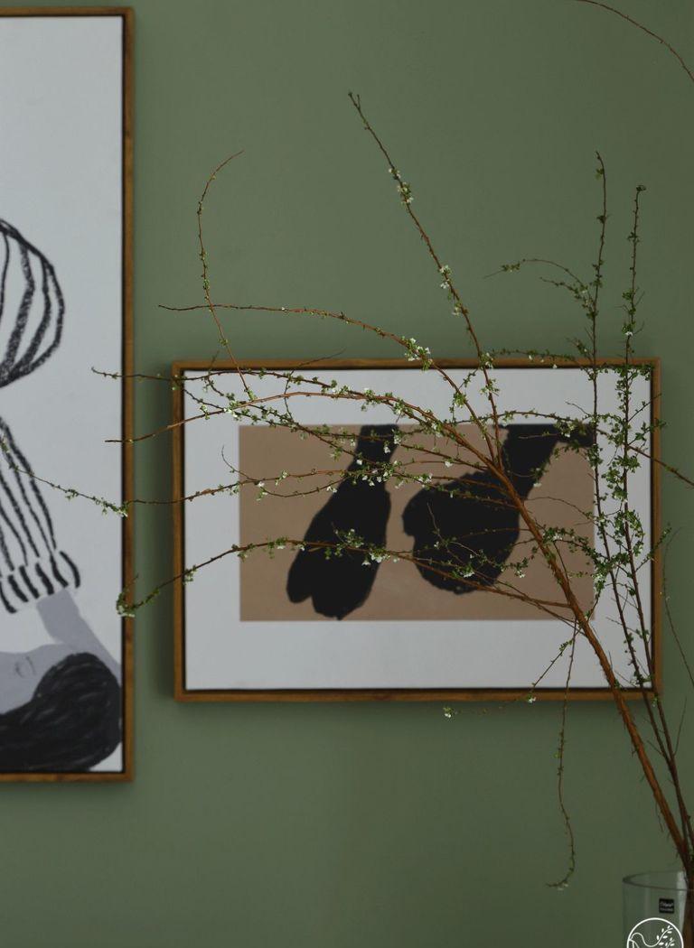 平层住宅的清爽绿意变身丨清羽设计-18