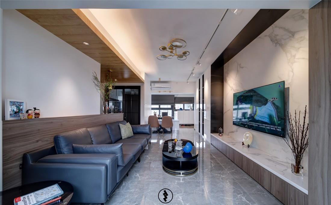 同筑设计 | 80㎡现代简约风,温馨生活的艺术-7