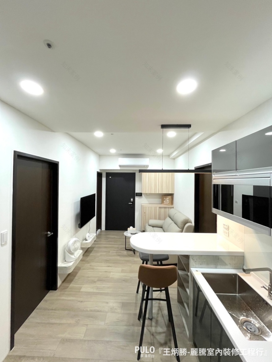 13坪高雄木工小宅丨中国高雄丨丽腾室内装修工程行 王炳胜-56