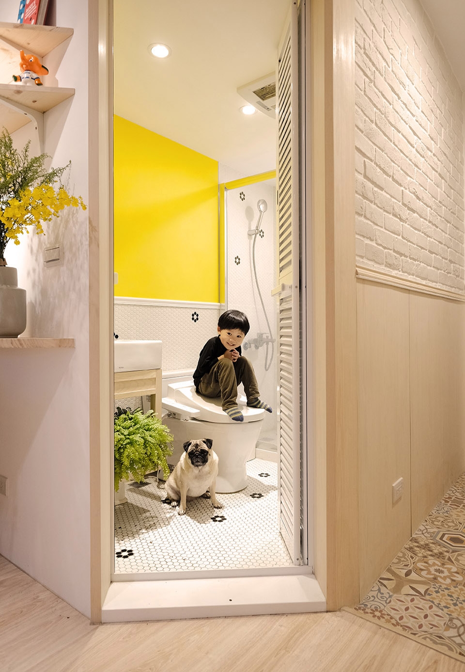 台北 40 年老宅变身为温馨亲子空间-34