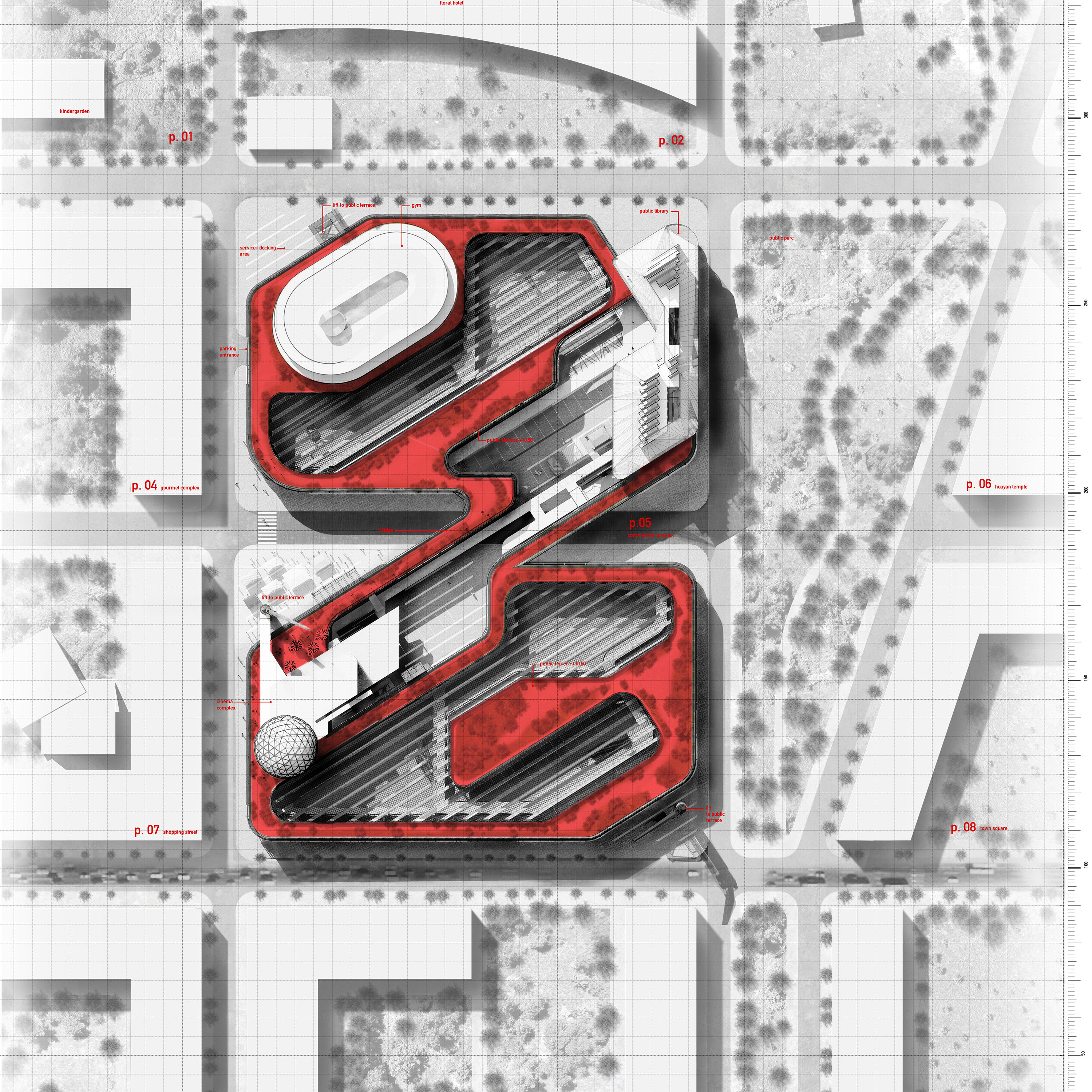 “城中之城”设计 · 迷你城市综合体-26