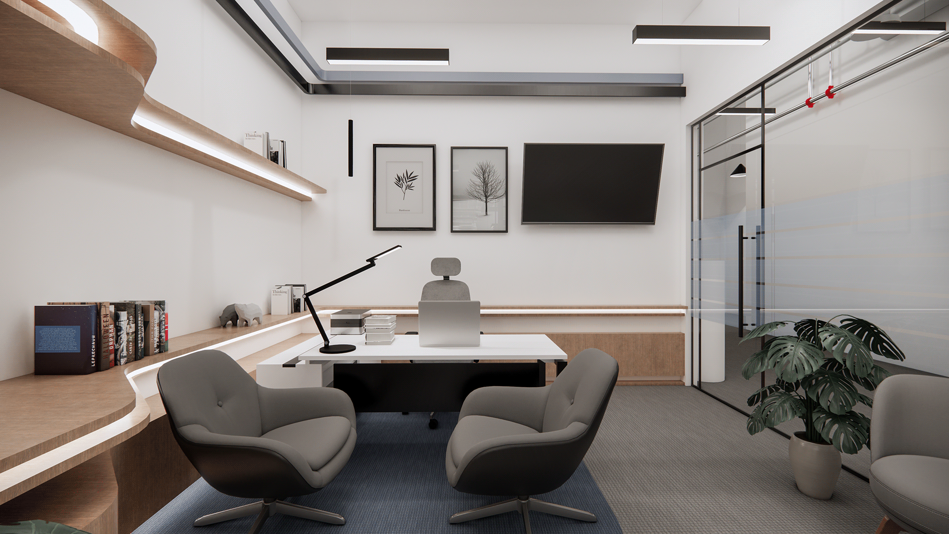 联合办公，Modern-Industrial Office Design-49