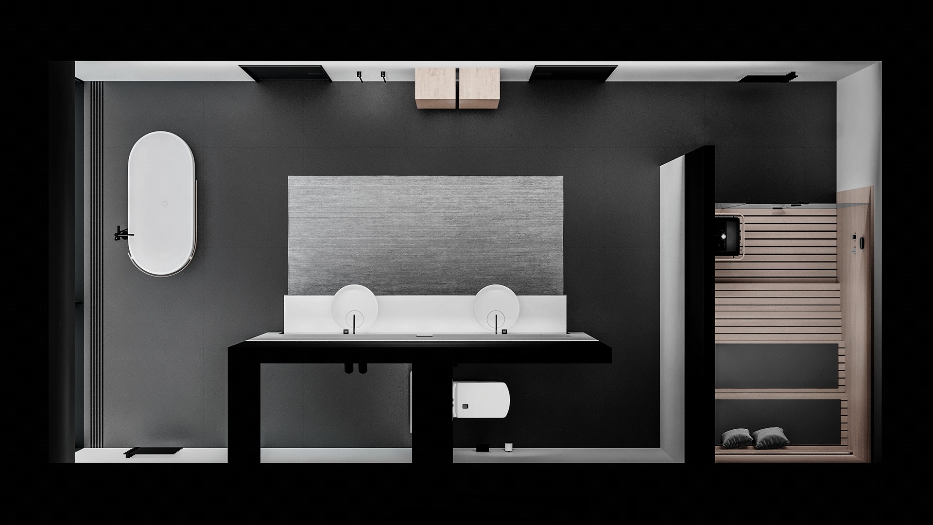 莫斯科黑白写意别墅  |  Oleg Kim作品-14