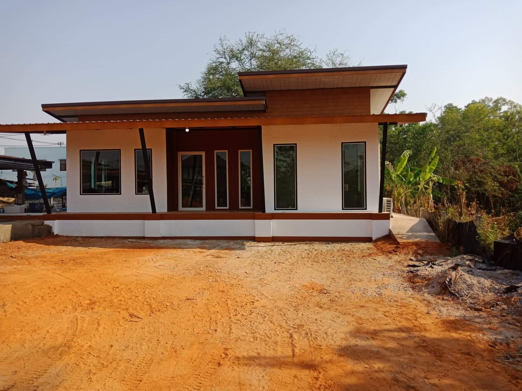 现代风格砖砌房屋设计-41