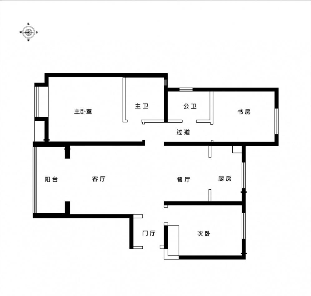 合肥 80 平米小三房设计，打造通透温馨家居空间-34