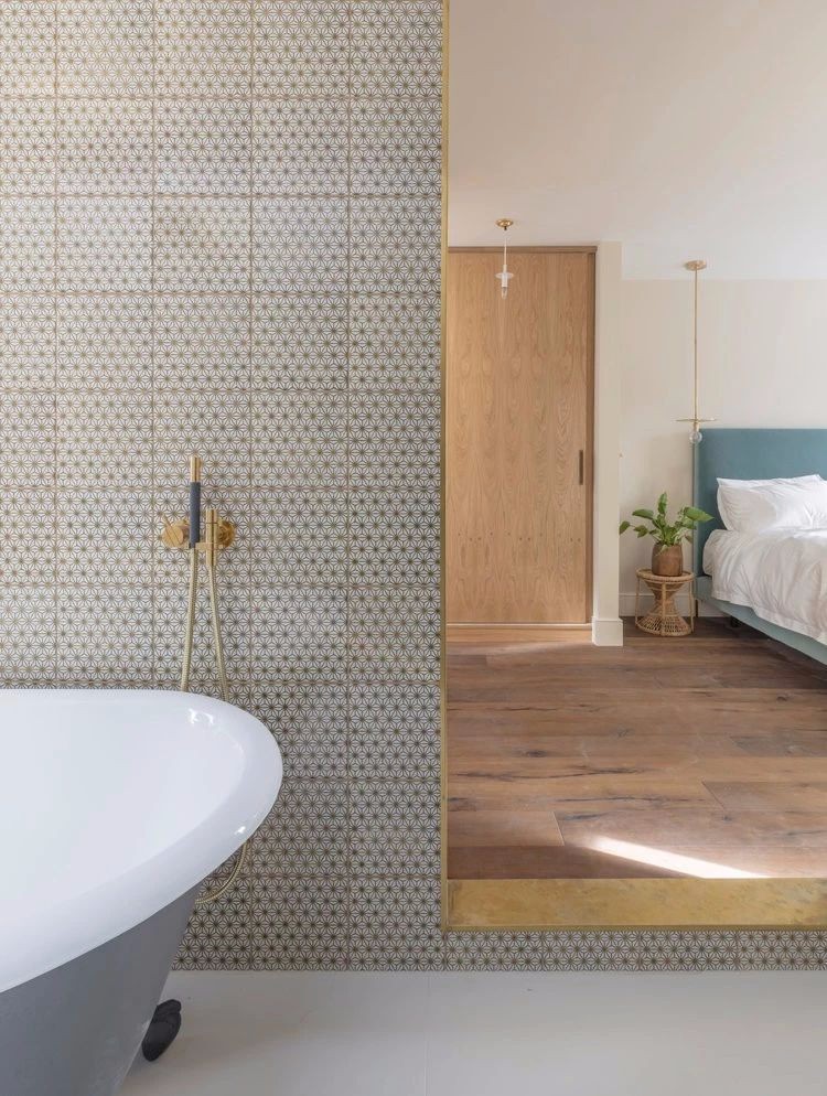 伦敦住宅的黄铜魅力-34