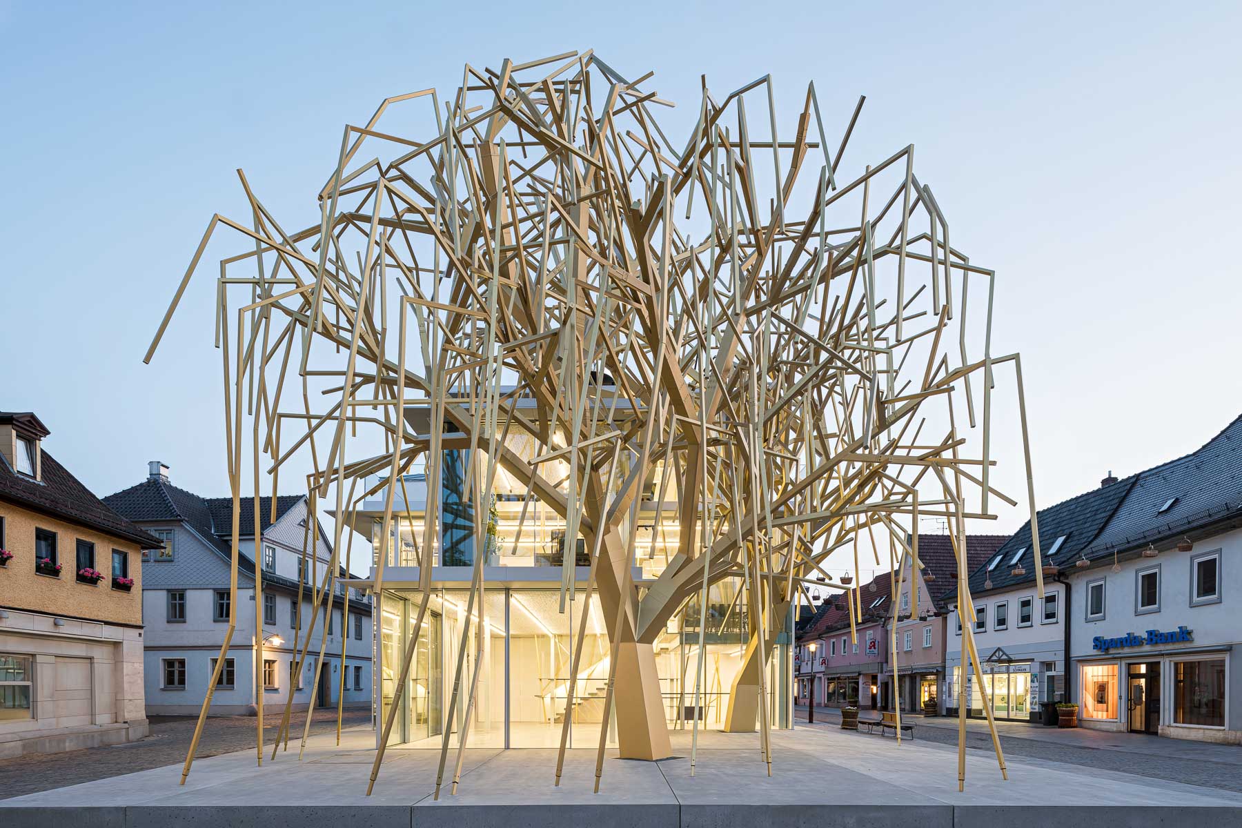 未来档案馆钢铁柳树装置及建筑项目丨德国丨Peter Haimerl Architektur-13
